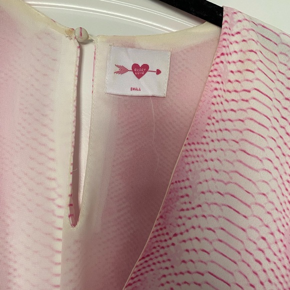 Buddy love pink snake romper - Picture 3 of 3